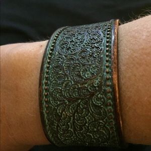 🌀Antique-look Copper Bangle🌀